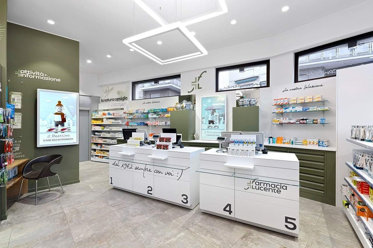 Reparto Beauty SkinCare della Farmacia Lucente